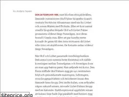 Sites similar to palmemordet.se