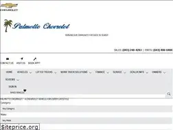 Sites similar to palmettochevy.com