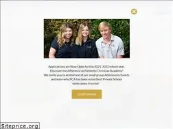 Sites similar to palmettochristianacademy.org