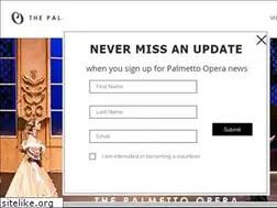Sites similar to palmettooperasc.org