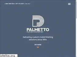 Sites similar to palmettoplating.com