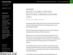 Sites similar to palmettorabbi.com