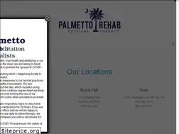 Sites similar to palmettorehabpt.com