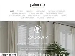 Sites similar to palmettowindowfashions.com