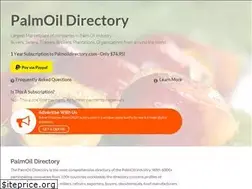 Sites similar to palmoildirectory.com