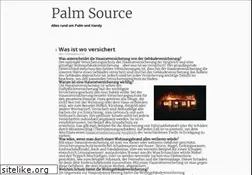 Sites similar to palmsource.de