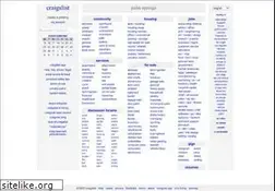 Sites similar to palmsprings.craigslist.org