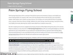 Sites similar to palmspringsflyingschool.com