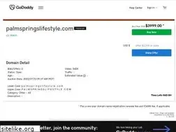 Sites similar to palmspringslifestyle.com