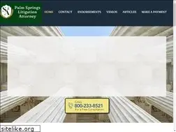 Sites similar to palmspringslitigationattorney.com