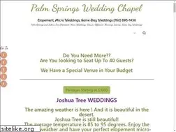 Sites similar to palmspringsweddingchapel.org