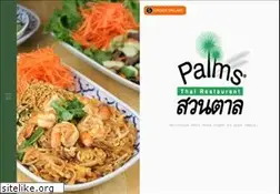 Sites similar to palmsthai.com