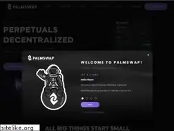 Sites similar to palmswap.org