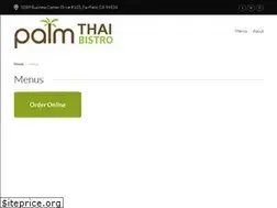 Sites similar to palmthaibistro.com