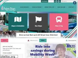 Sites similar to palmtran.org