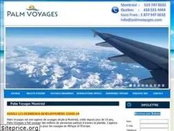 Sites similar to palmvoyages.com