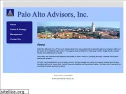 Sites similar to paloaltoadvisors.com