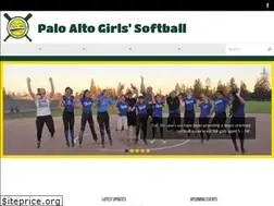 Sites similar to paloaltogirlssoftball.org