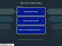 Sites similar to paloaltowiki.org