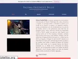 Sites similar to palomafriedhoff.com