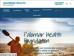 Sites similar to palomarhealthfoundation.org