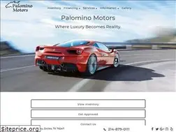 Sites similar to palominomotors.com