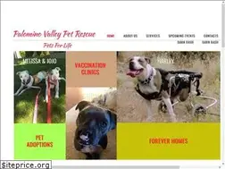 Sites similar to palominovalleypetrescue.org