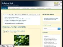 Sites similar to palyazatihirek.eu