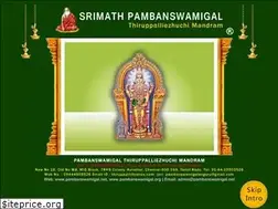 Sites similar to pambanswamigal.net