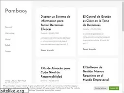 Sites similar to pambao.es