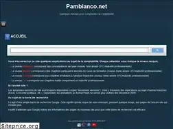 Sites similar to pambianco.net