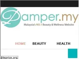 Sites similar to pamper.my