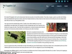 Sites similar to pamperedpetcafe.com