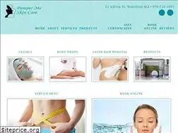Sites similar to pampermeskincarespa.com