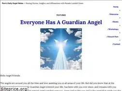 Sites similar to pamsdailyangelnotes.com