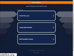Sites similar to pamukkale-backwaren.de