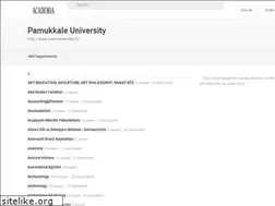 Sites similar to pamukkale.academia.edu