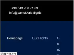 Sites similar to pamukkale.flights