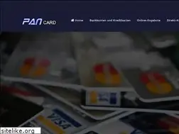 Sites similar to pan-card.de