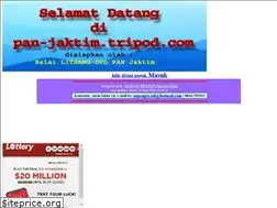 Sites similar to pan-jaktim.tripod.com