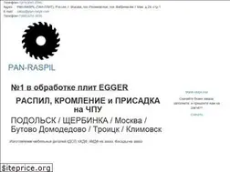 Sites similar to pan-raspil.com