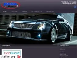 Sites similar to pana-motors.com