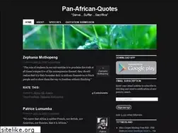 Sites similar to panafricanquotes.wordpress.com