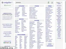 Sites similar to panama.craigslist.org
