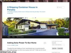 Sites similar to panamashippingcontainerhouse.com