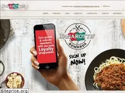 Sites similar to panarottis.com.au