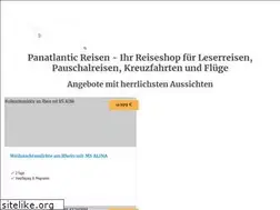 Sites similar to panatlantic-reisen.de