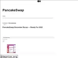 Sites similar to pancakeswap.medium.com