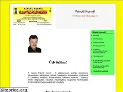 Sites similar to pancelkornel.hupont.hu