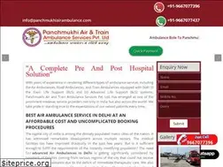 Sites similar to panchmukhiairambulance.com